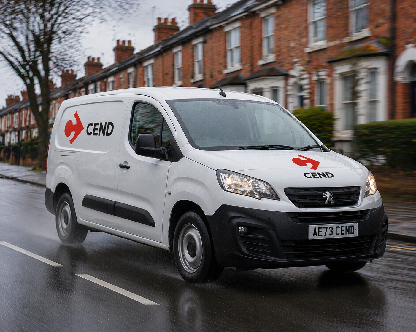 Cend express courier van Manchester