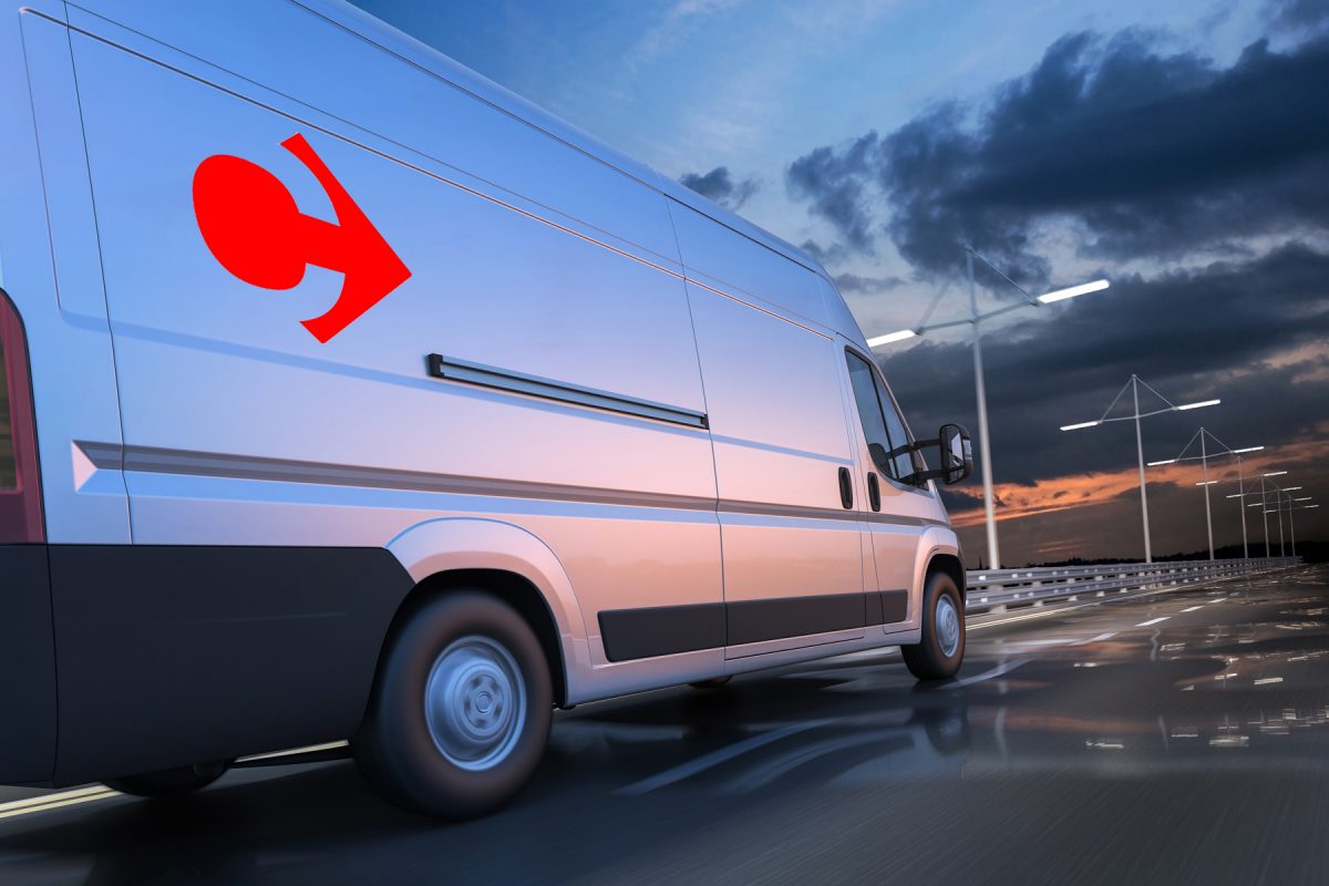 Cend next day delivery van Manchester